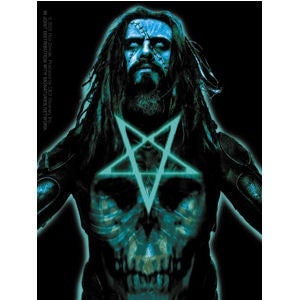 ROB ZOMBIE Sticker Decal - Rob Zombie Pentagram Rock Band Vinyl Sticker Decal Craft Supply