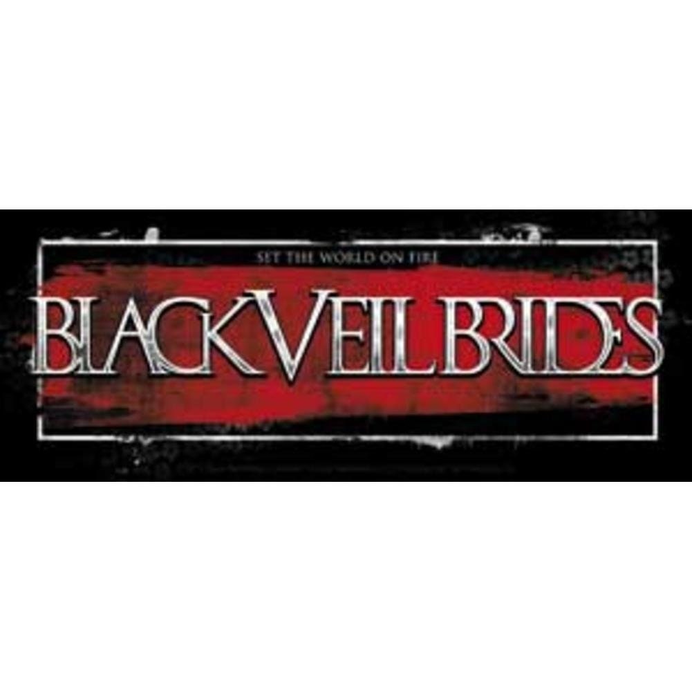 BLACK VEIL BRIDES World on Fire Sticker Decal - American Rock Band Vinyl Decal Sticker Craft Supply