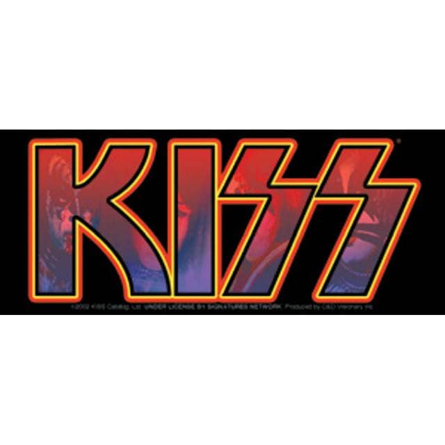 KISS Logo Sticker Decal - Vinyl Rock Band Decal Sticker Craft Supply