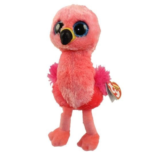 GILDA the Flamingo Beanie Boo Ty Retired Beanbag Plush - New with Tags Vintage