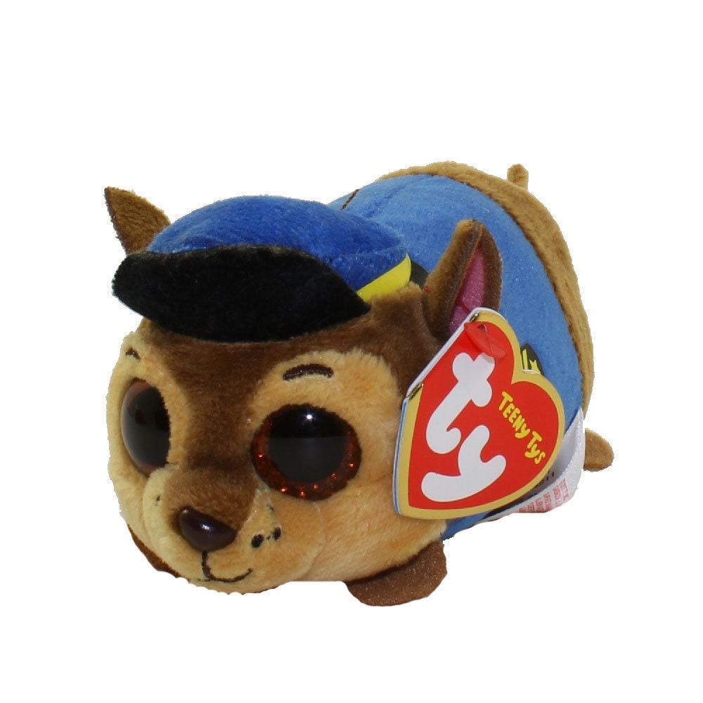 CHASE Teeny Ty 4" Beanie Boo Beanbag Plush Vintage - New with Tags-Paw Patrol