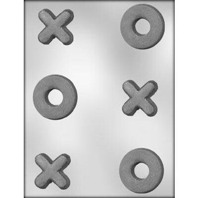 X'S & O'S Chocolate Candy Mold -- Valentines Craft Supply