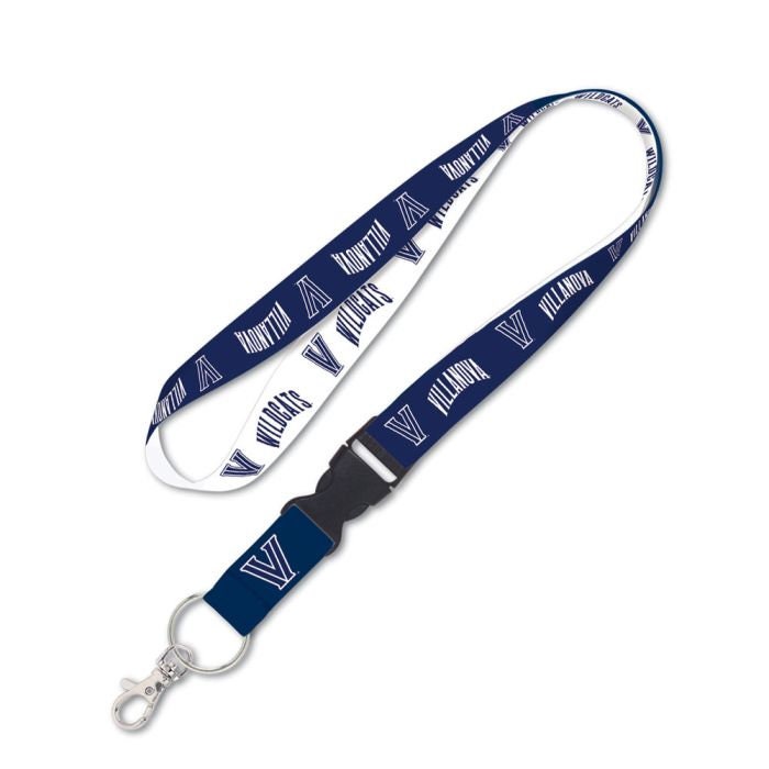 Wincraft VILLANOVA WILDCATS Lanyard W/Detachable Buckle - Villanova University Alumni Keychain Key Holder Craft Supply