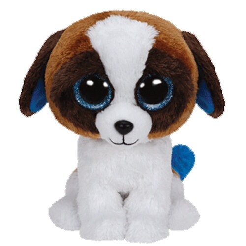 DUKE the Dog Beanie Boo Retired Beanbag Plush - New with Tags Vintage 1990s