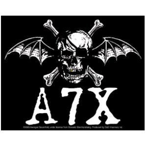 AVENGED SEVENFOLD Death Bat Sticker Decal - A7X Heavy Metal Rock Band Vinyl Sticker Decal Craft Supply