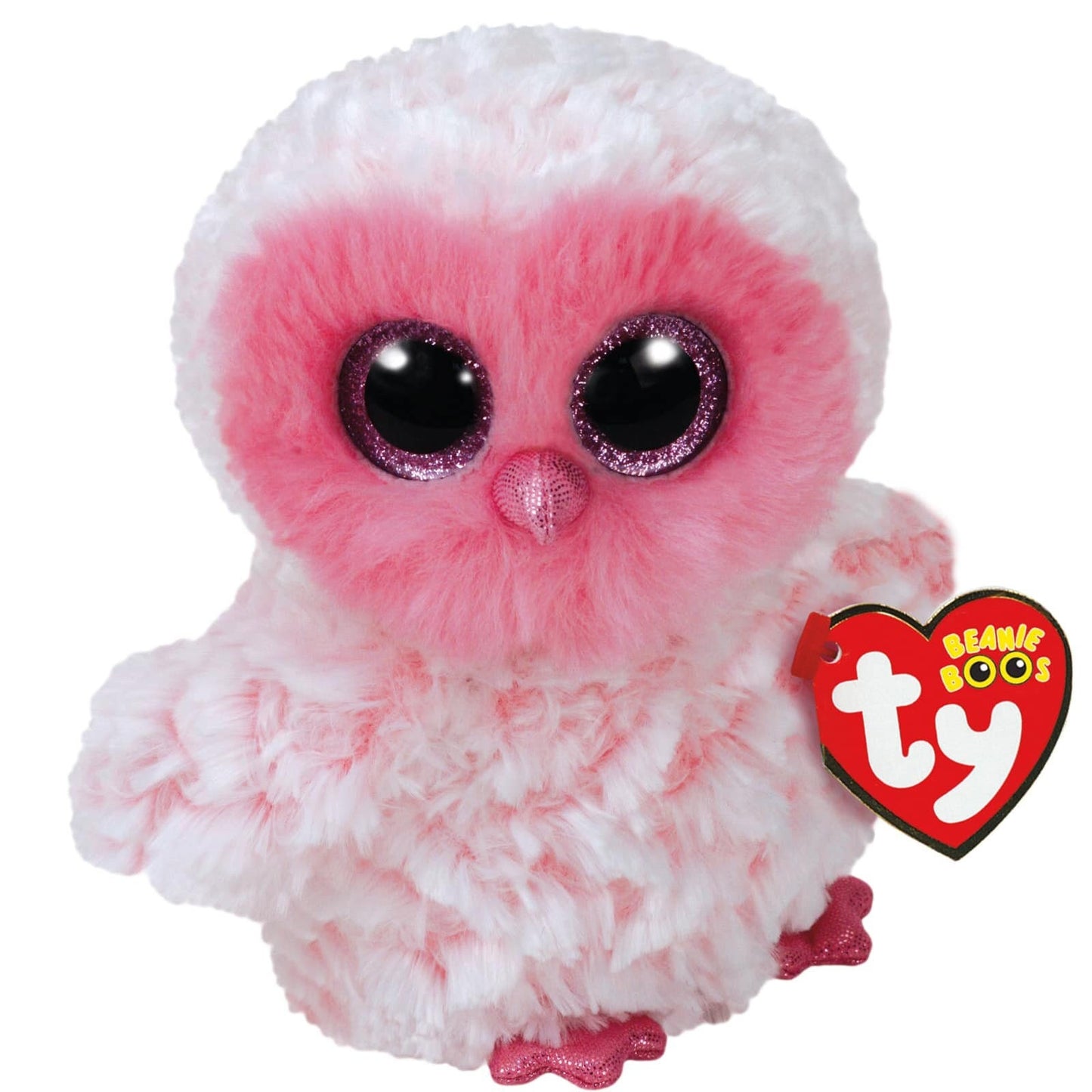 TWIGGY the Owl Beanie Boo Retired Beanbag Plush - New with Tags Vintage 1990s