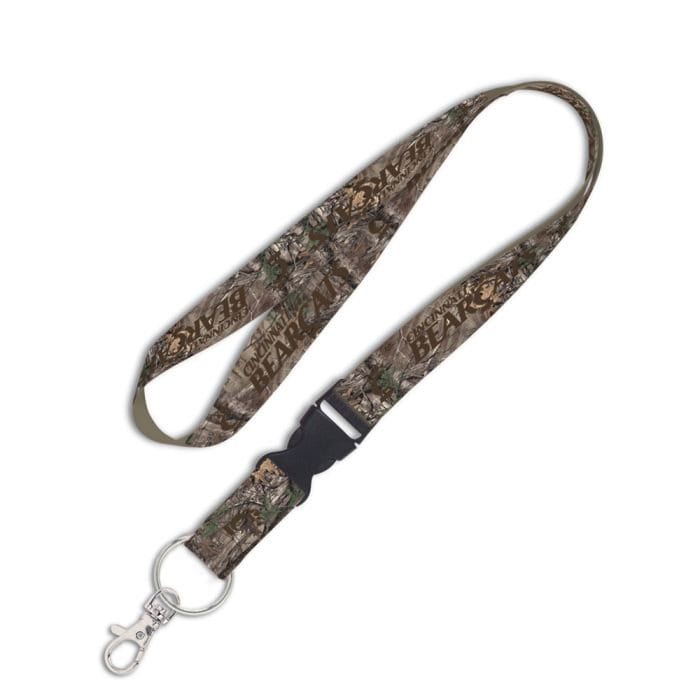 Wincraft CINCINNATI BEARCATS Camo Lanyard W/Detachable Buckle - University of Cincinnati Bearcats Alumni Keychain Key Holder Craft Supply