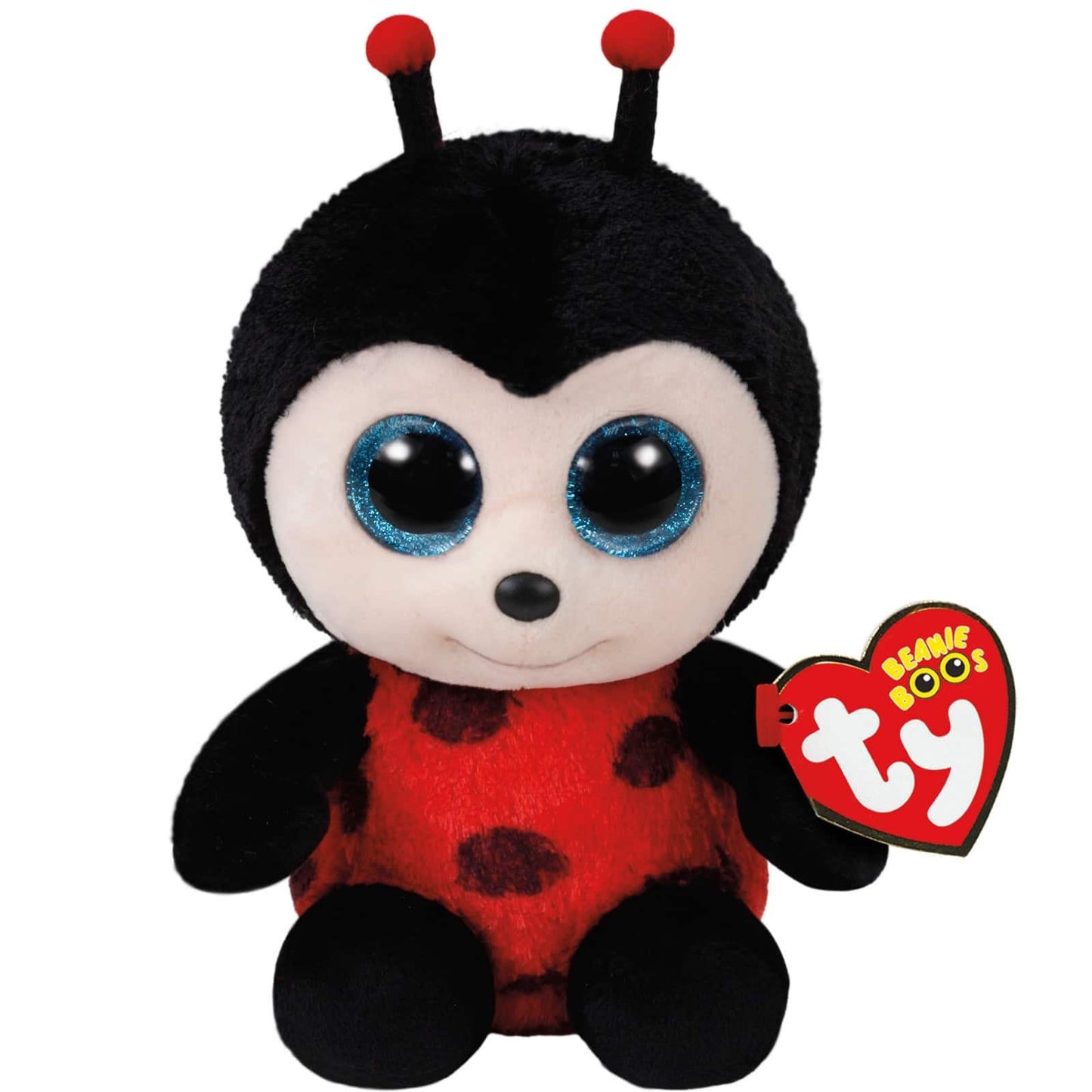 IZZY the Ladybug Beanie Boo Retired Beanbag Plush - New with Tags Vintage 1990s