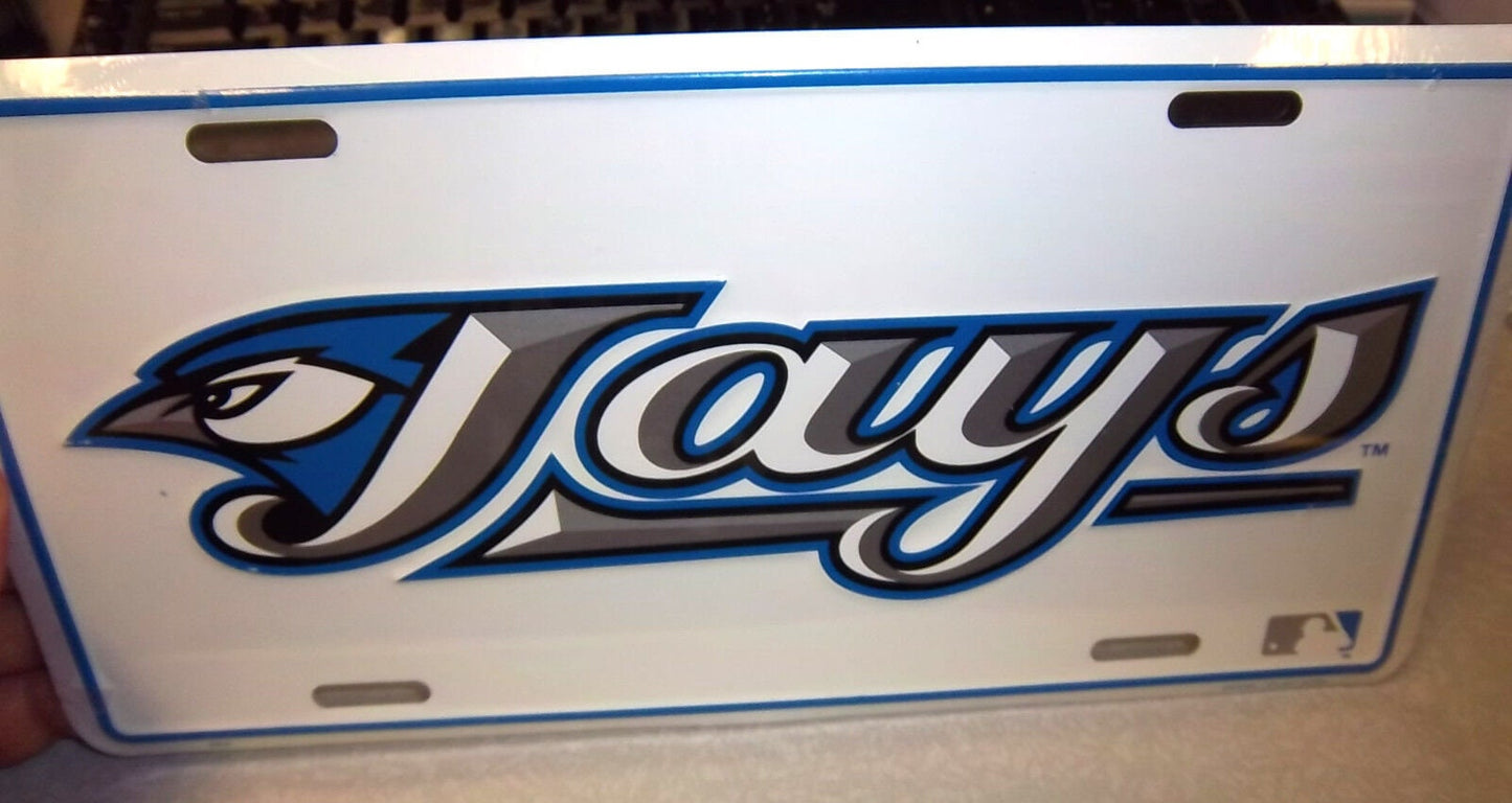 TORONTO BLUE JAYS Metal License Plate Sign Novelty Vanity Craft Supply