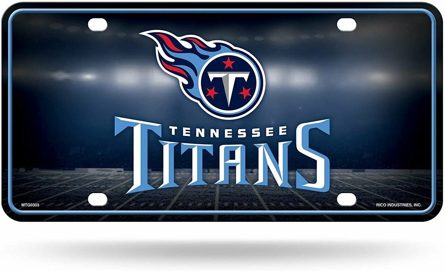 TENNESSEE TITANS Metal License Plate Sign Novelty Vanity Craft Supply