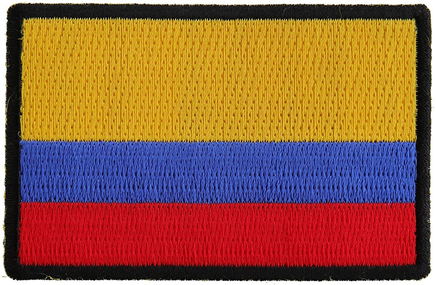 Colombia Flag Patch - 3x2 inch – Motorcycle Embroidered Patch Appliqué Craft Supply