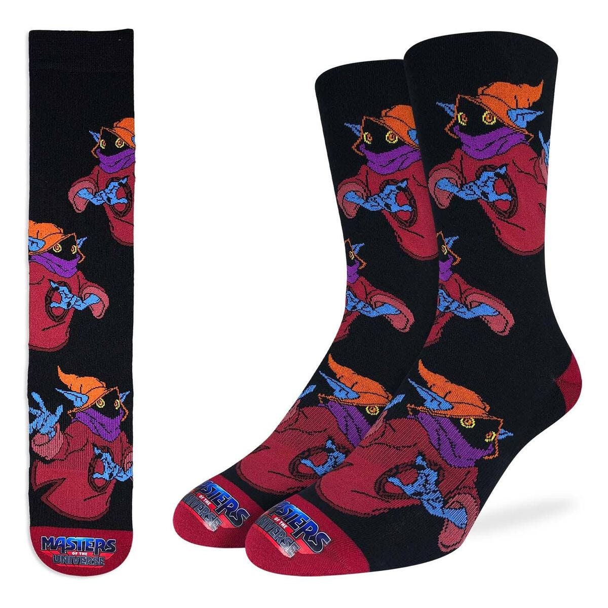 Masters of the Universe MOTU Orko He-Man Crew Socks - Officially Licensed Novelty Socks - Men's Adult 8-12 Unisex - For Craft Costume Supply
