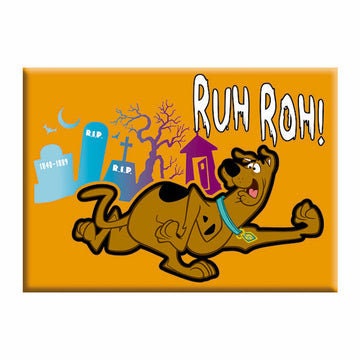 SCOOBY DOO Ruh Roh! Magnet - 2.5x3.5 Inch - Shaggy Velma Wilma Magnet for Refrigerators and Lockers