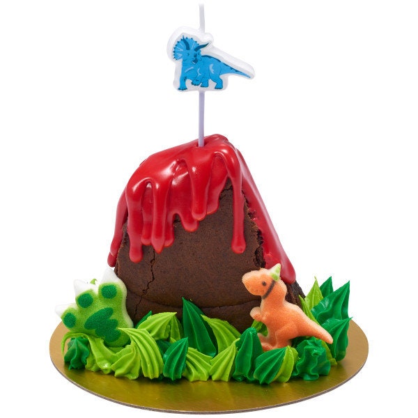 DINOSAUR SHAPED Birthday Candles - Cupcake Birthday Cake Candles Cute Dinosaur Cupcake Toppers for Party Decoration Craft Supply