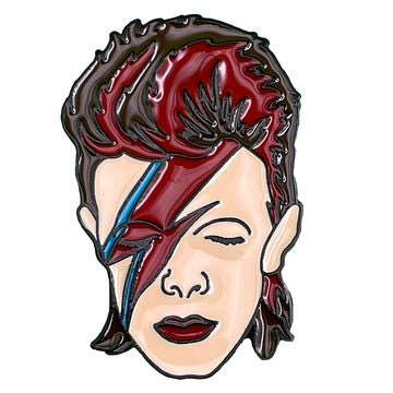 DAVID BOWIE Aladdin Sane Lapel Pin - 1.25 Inch - English Rock Singer Legend Rock Band Craft Supply