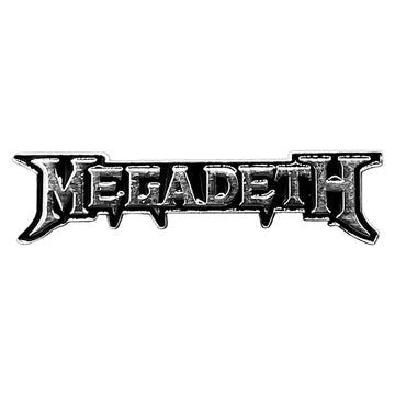 MEGADETH Logo Lapel Pin - 1.25 Inch - American Thrash Metal Band Megadeth Craft Supply