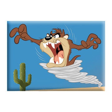 TASMANIAN DEVIL Taz Looney Tunes Magnet - 2.5x3.5 Inch - Looney Tunes Tasmanian Devil Cartoon Classic Magnet for Refrigerators and Lockers