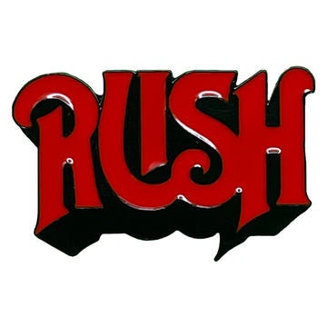 RUSH Logo Lapel Pin - 1.25 Inch - Geddy Lee Canadian Rock Band RUSH Album Rock Band Craft Supply