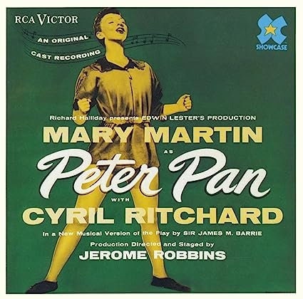 Peter Pan Original Broadway Cast Recording 1954 Mary Martin - Music From The Original Motion Picture Soundtrack Music (CD)
