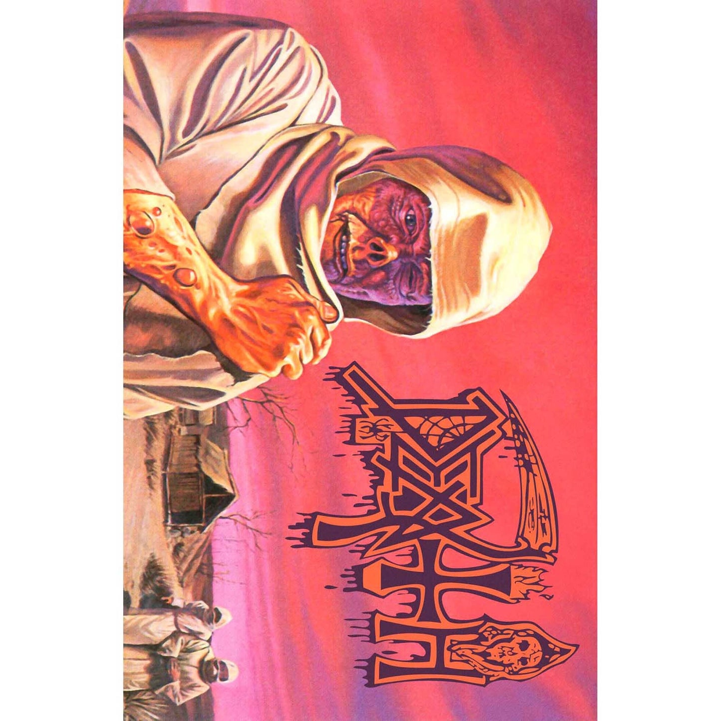 DEATH Textile Poster Flag - Approx 41x28 Inch - Death Leprosy Textile Fabric Poster - Officially Licensed
