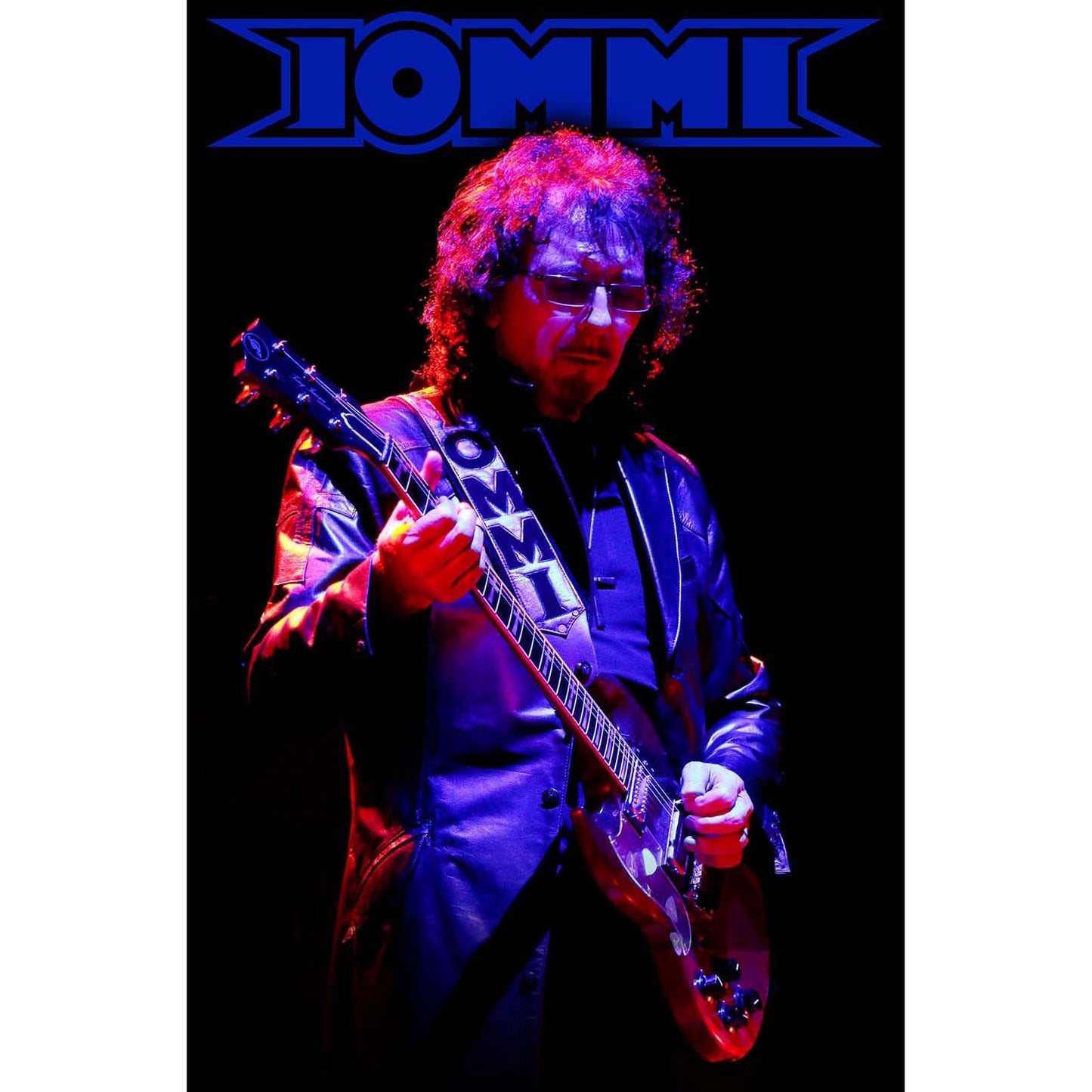 TONY LOMMI Textile Poster Flag - Approx 41x28 Inch - Tony Iommi Playing Guitar Textile Fabric Poster - Officially Licensed