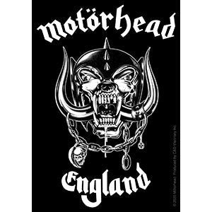 MOTORHEAD England Sticker Decal - 3.5x5 Inch - Lemmy English Rock Band Vinyl Decal Sticker Craft Supply