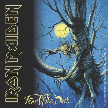 IRON MAIDEN Fear of the Dark Sticker Decal - 4x4 Inch - Bruce Dickinson English Heavy Metal Band Music Vinyl Decal Sticker Craft Supply