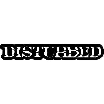 DISTURBED Logo Sticker Decal - 6.4x1 Inch - American Heavy Metal Band Album Vinyl Decal Sticker Craft Supply