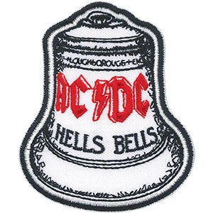 AC/DC Hells Bells Patch - 2.5x3 Inch - Embroidered Rock Band Patch Applique Craft Supply