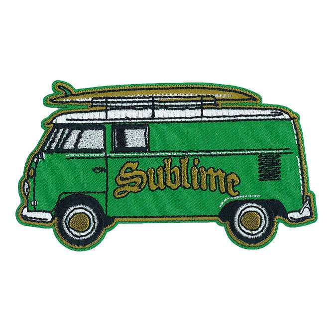 SUBLIME Volkswagon Patch - 4.5x2.75 Inch - Embroidered Punk Rock Band Patch Applique Craft Supply