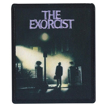 THE EXORCIST Movie Poster Patch - 3x3.75 Inch - Supernatural Horror Movie Series Embroidered Patch Applique Craft Supply