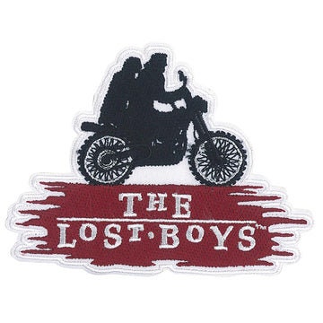 LOST BOYS Movie Motorcycle Patch - 3x3.8 Inch - Horror Vampire Movie Classic Embroidered Patch Applique Craft Supply