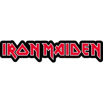 IRON MAIDEN Logo Sticker Decal 7.9x1.75 Inch - English Heavy Metal Band Music Vinyl Decal Sticker Craft Supply