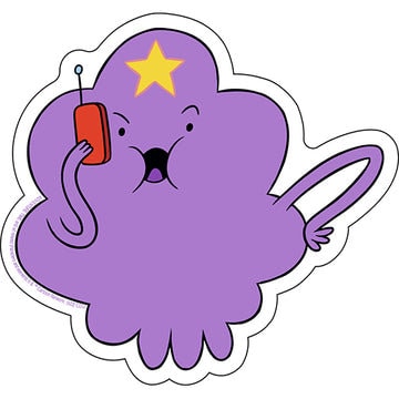 ADVENTURE TIME LSP Oh My Glob Sticker Decal - 4.6x5 Inch - Finn Jake Dog Cartoon Network Vinyl Decal Sticker Craft Supply