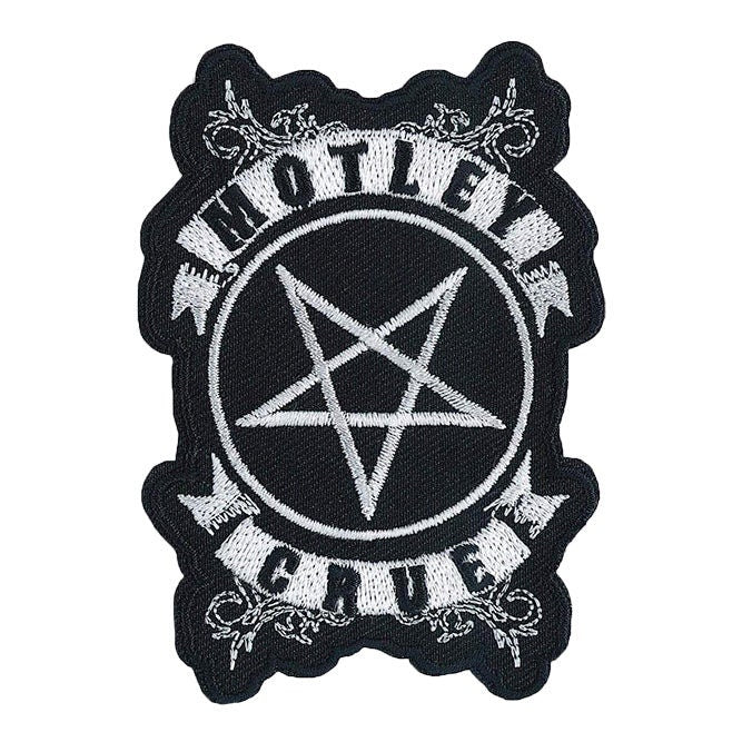 MOTLEY CRUE Ribbons Patch - 2.75x4 Inch - Album Embroidered American Heavy Metal Band Patch Applique Craft Supply