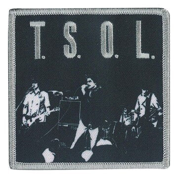 T.S.O.L. True Sounds of Liberty Patch - 3.4x3.6 Inch - EP Cover Embroidered Rock Band Patch Applique Craft Supply
