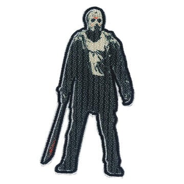 FRIDAY THE 13TH Jason Patch - 2.6x4.2 Inch - Jason Voorhees Horror Movie Series Embroidered Patch Applique Craft Supply