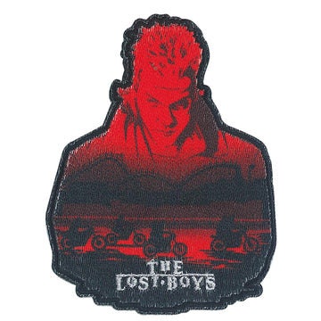 LOST BOYS Movie Poster Patch - 3x3.8 Inch - Kiefer Sutherland Horror Vampire Movie Classic Embroidered Patch Applique Craft Supply