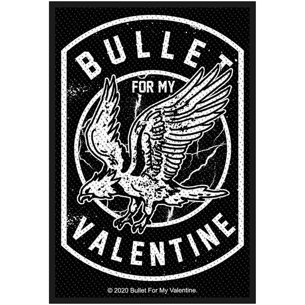 Bullet For My Valentine Eagle Patch - 2.75x4 Inch - Bullet For My Valentine Embroidered Patch Applique - Officially Licensed
