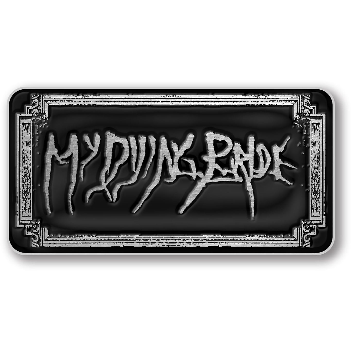 MY DYING BRIDE Enamel Metal Pin Badge - Approx 1 Inch - My Dying Bride Logo - Pinback Badge Button Lapel With Butterfly Clutch Attachment