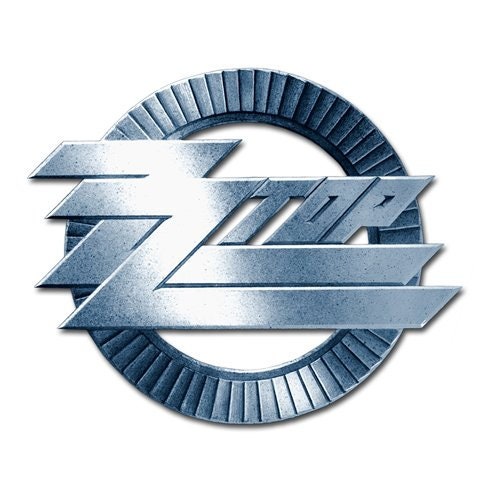 ZZ TOP Metal Pin Badge - Approx 1 Inch - ZZ Top Circle Logo - Pinback Badge Button Lapel With Butterfly Clutch Attachment