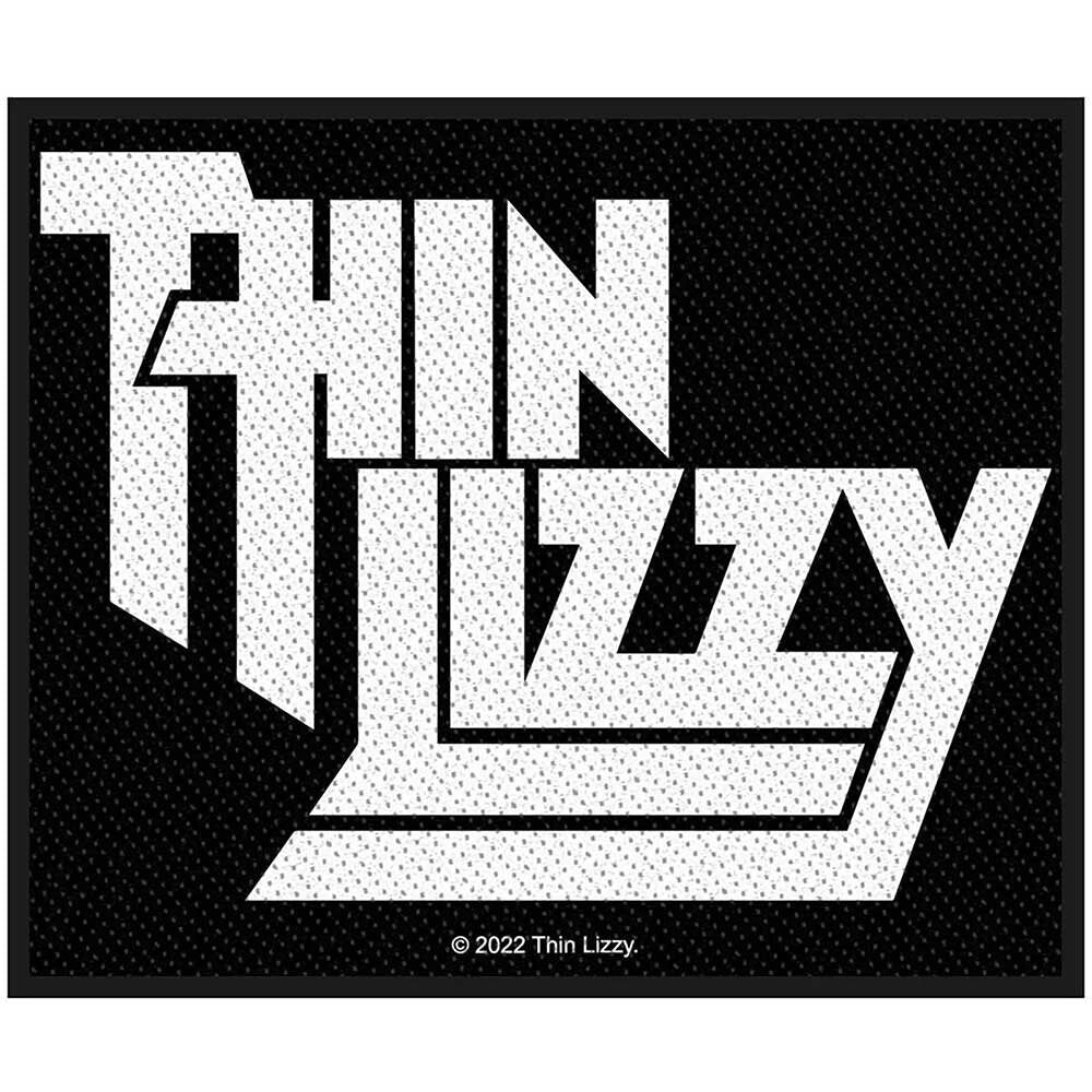 THIN LIZZY Patch - 4x4 Inch - Thin Lizzy Band Logo Embroidered Patch Applique Craft Supply - Officially Licensed