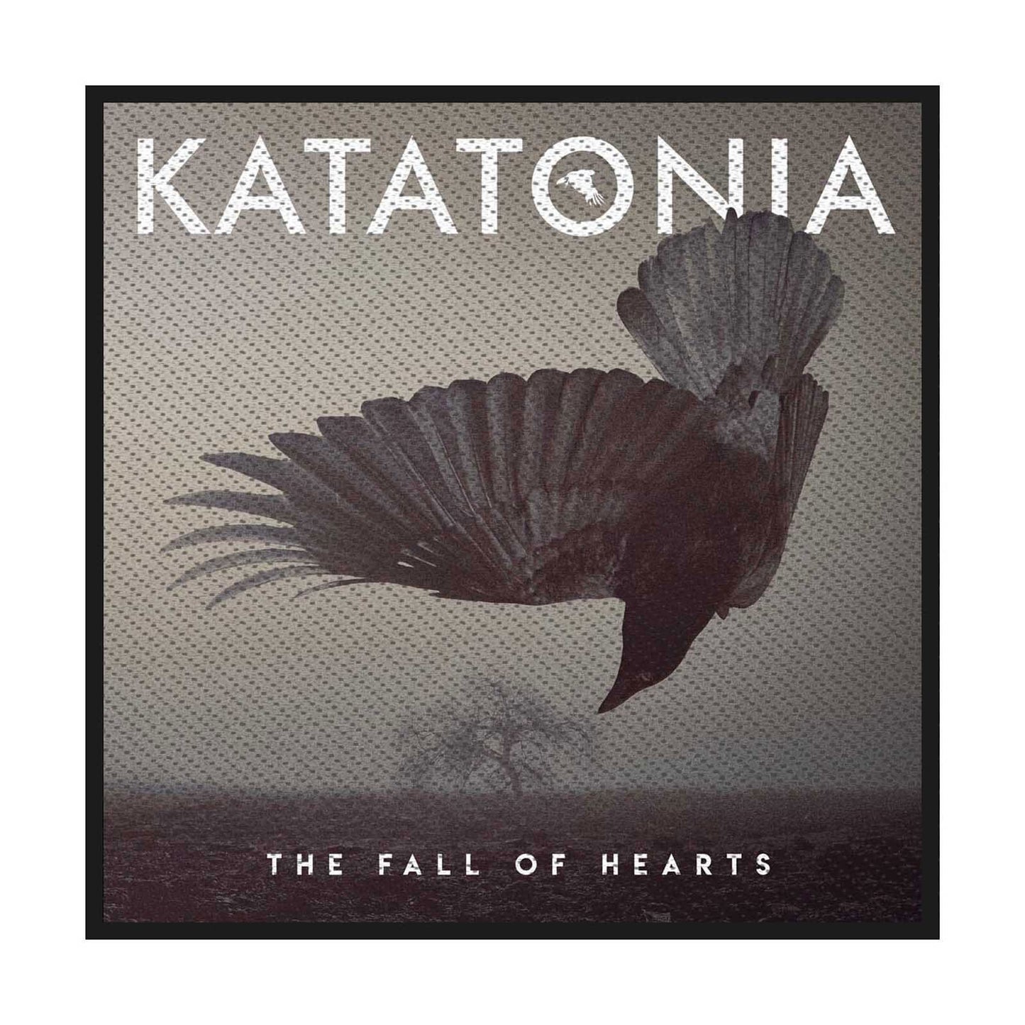 KATATONIA Fall of Hearts Patch - 4x4 Inch - Swedish Heavy Metal Band Embroidered Patch Applique Craft Supply - Officially Licensed