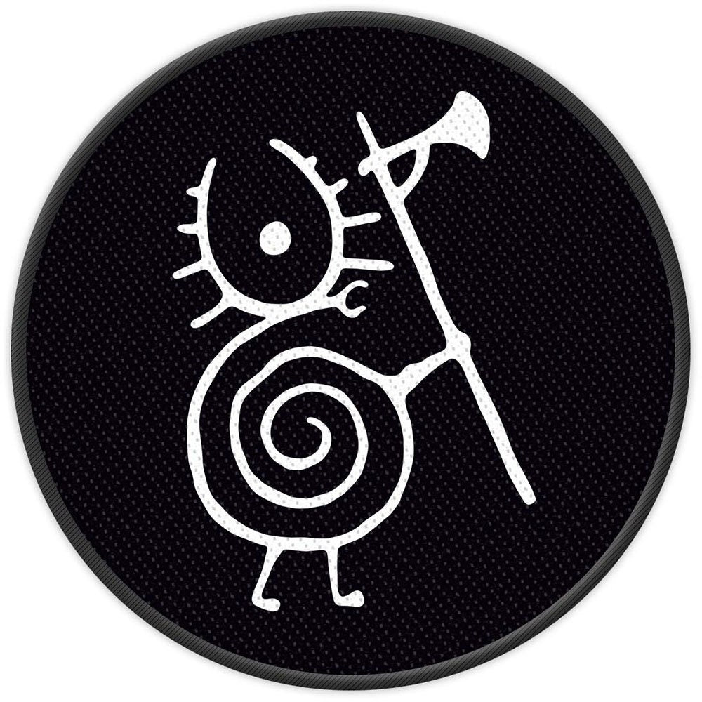 HEILUNG Warrior Snail Patch - 3.5 Inch - Folk Music Band Embroidered Patch Applique Craft Supply - Officially Licensed