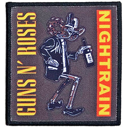 GUNS N' ROSES Nightrain Robot Patch - 2x2 Inch - Rock Band Embroidered Patch Applique Craft Supply - Officially Licensed
