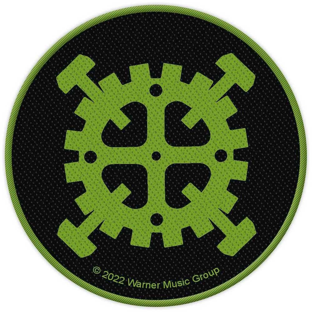 TYPE O NEGATIVE Patch - 3.5 Inch - Type O Negative Gear Logo Embroidered Patch Applique Craft Supply - Officially Licensed