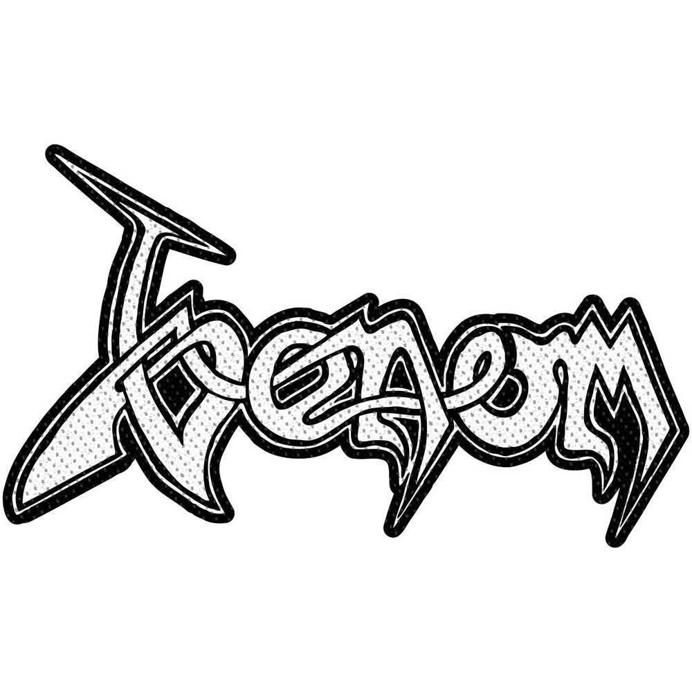 VENOM Logo Patch - 3x4 Inch - Venom Black Metal Embroidered Patch Applique Craft Supply - Officially Licensed