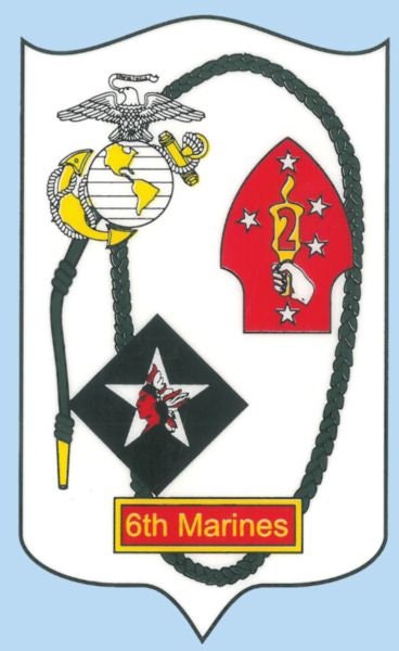 6th Marine Regiment Sticker Clear Decal Sticker - United States Marines Clear Decal For Car Truck Window Vehicle Military