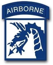 ARMY XVIII Airborne Corps Combat Service Vinyl Decal Sticker - United States ARMY Military Decal sticker For Car Truck Window Craft Supply