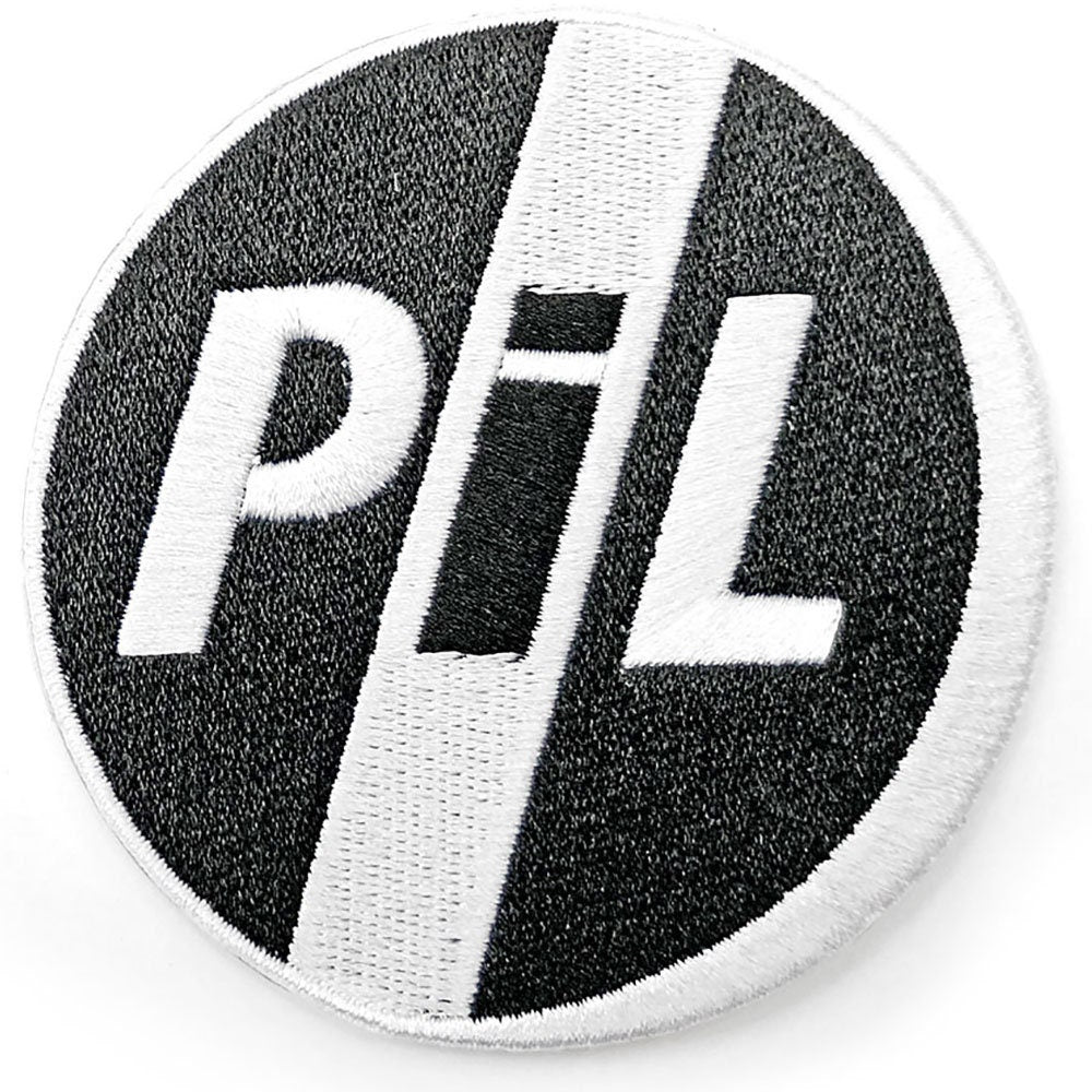 PIL Logo Patch - 3.1 Inch - Ltd Public Image Limited Punk Band Circle Embroidered Patch Applique Craft Supply - Officially Licensed